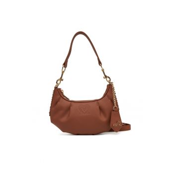 Geanta dama  Castagna - din piele ecologica - maro