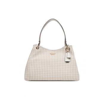 Geanta dama  Mirema WHITE MULTI - 30x45cm