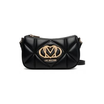 Geanta dama -  model Crossbody - neagra - 23x13x8cm
