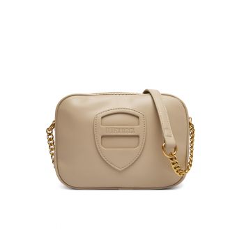 Geanta dama  model F5HIPS01/LAD - bej - din piele ecologica