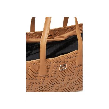 Geanta dama  model Ghinea - ecologica - culoare camel