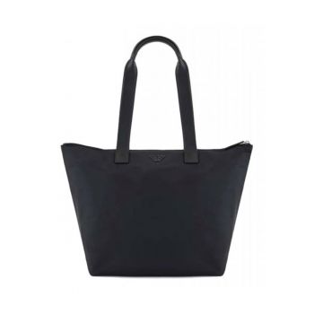 Geanta dama  model Logo Mauro - 100% poliamida - 46x30x18cm