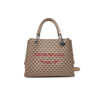 Geanta dama -  piele ecologica - maro