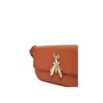 Geanta dama  piele naturala - Maro deschis