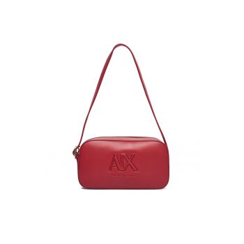 Geanta dama  Red Dahlia - ecologica - 30x25cm