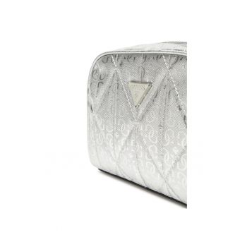 Geanta dama  SILVER384 Aldina - ecologica - argintie