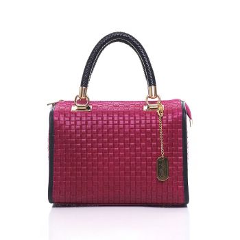 Geanta de mana - de piele cu aspect matlasat Viola