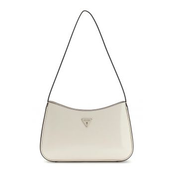 Geanta din piele ecologica cu bareta de umar Arnela II - Bej deschis