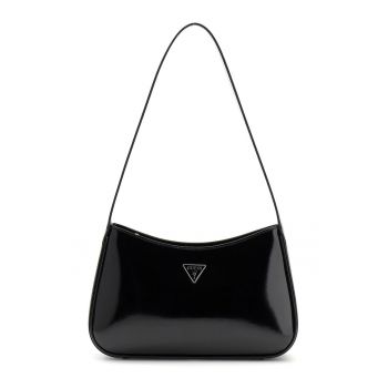 Geanta din piele ecologica cu bareta de umar Arnela II - Negru