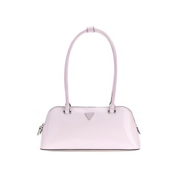 Geanta din piele ecologica cu bareta de umar Arnela II - Roz pastel