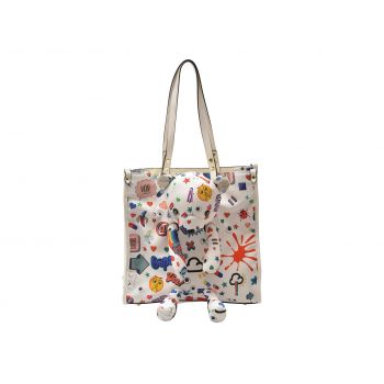 Geanta GRYXX alb, 2850, din piele ecologica