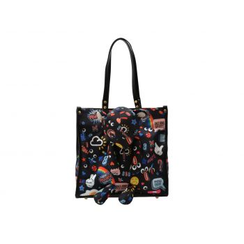 Geanta GRYXX neagra, 2850, din piele ecologica