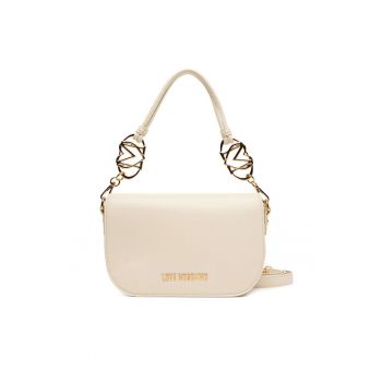 Geanta piele ecologica - Alb