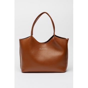 Geanta shopper de piele ecologica - Maro scortisoara