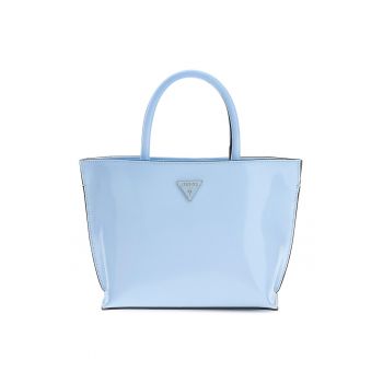 Geanta tote cu model uni Arnela - Albastru pastel