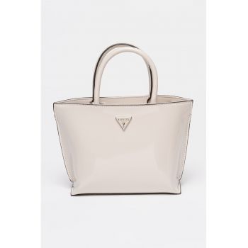 Geanta tote cu model uni Arnela - Grej