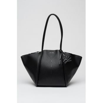 Geanta tote din piele ecologica - Negru