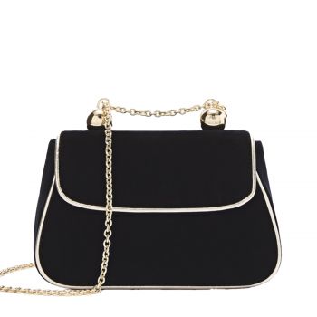 Heather mini shoulder bag toni nero