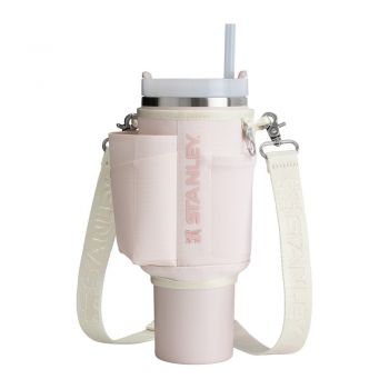 HusÄpentru termos All-Day Quencher Carry-All Rose Quartz âStanley