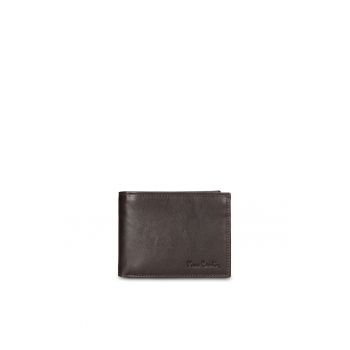 Portofel pliabil din piele Aumont