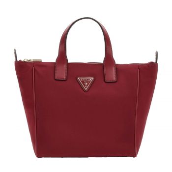 Follie tote rust red