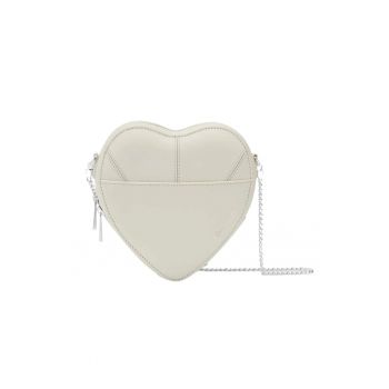 Geanta crossbody din piele Big Heart