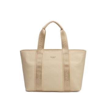 Geanta crossbody din piele ecologica Elara - Galben