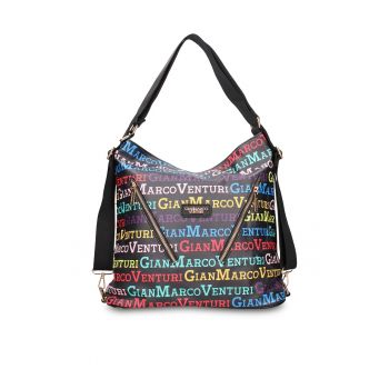 Geanta cu bareta Novara Elite - Rosu/Negru/Portocaliu