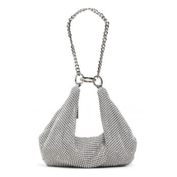 Geanta cu strasuri VIP Ready - Argintiu