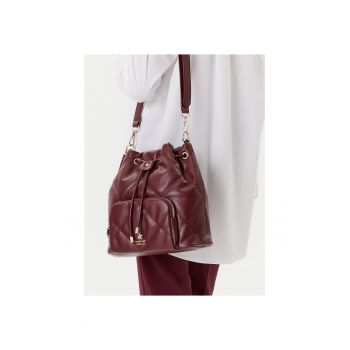 Geanta dama  bordo - model CEO-BHPC-C-011-08 - material textil