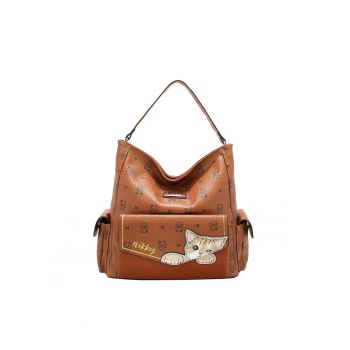 Geanta dama  FINDSMEOW BROWN NK12821 - Maro - Universal