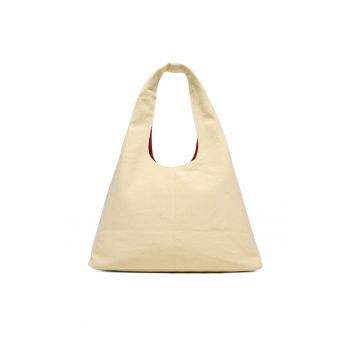Geanta dama  Natural 106 - material textil - culoare naturala