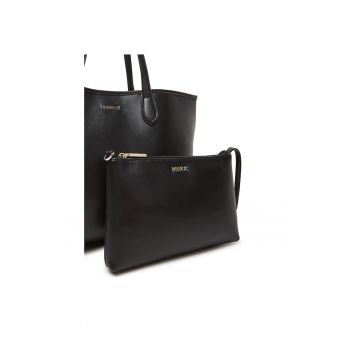 Geanta dama  neagra - material textil - model C-MEXX-H-002-08