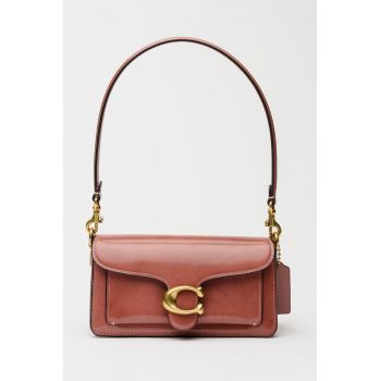 Geanta de piele cu bareta Tabby 20 - Rosu prafuit