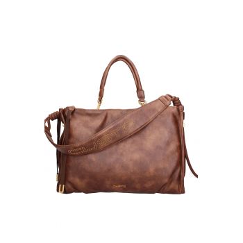 Geanta de piele ecologica Alaric Elite - Maro