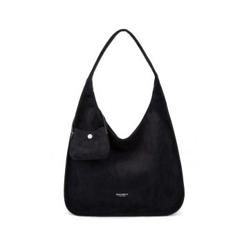 Geanta de umar cu etui detasabil Silvana Plus - Negru
