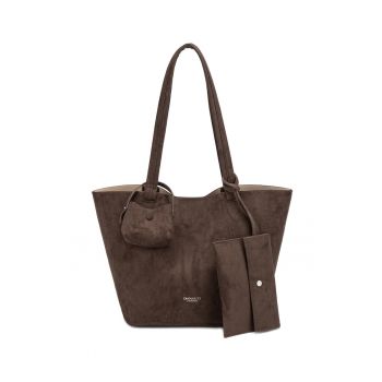 Geanta de umar Edera Plus - Maro inchis