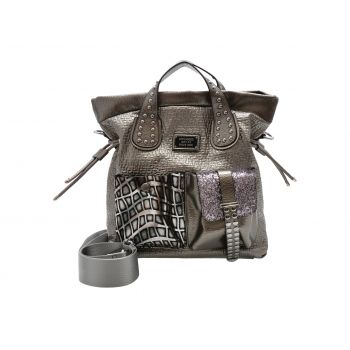 Geanta GRYXX gri, 6381, din piele ecologica