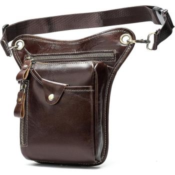 Geanta pentru barbati, Tavix GT3797, piele naturala, Maro roscat