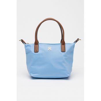 Geanta tote Popette - Maro/Albastru glaciar