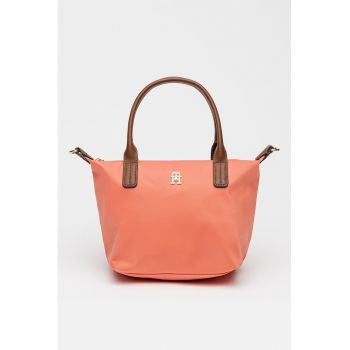 Geanta tote Popette - Maro/Coral