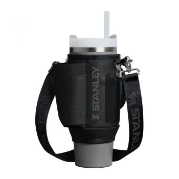 HusÄpentru termos All-Day Quencher Carry-All Black âu0080Stanley