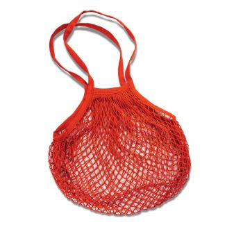 Sacosa Cumparaturi - Tip plasa - - Rosu - 38 x 32 cm