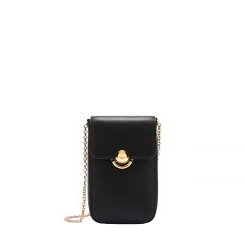 Sfera vertical crossbody nero