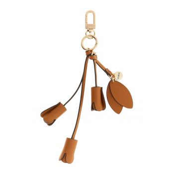 Breloc cu insertii din piele ecologica Ofelia