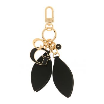 Breloc cu talisman logo Sally - Negru