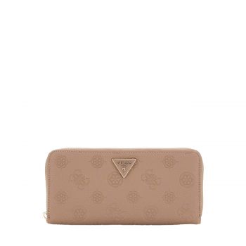 Cresidia peony maxi wallet dark taupe