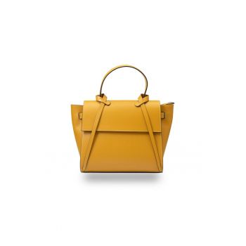 Geanta brauni big - Galben mustar