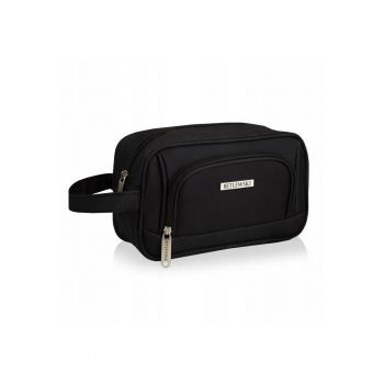 Geanta cosmetica pentru barbati impermeabila  sbt-05 neagra