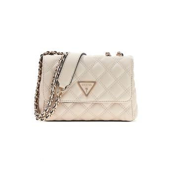 Geanta crossbody cu bareta convertibila Giully - Crem